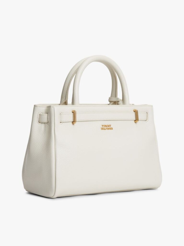 Μπεζ The American Icon Δερμάτινη Χιαστί Τσάντα Mini Tote  Γυναίκες