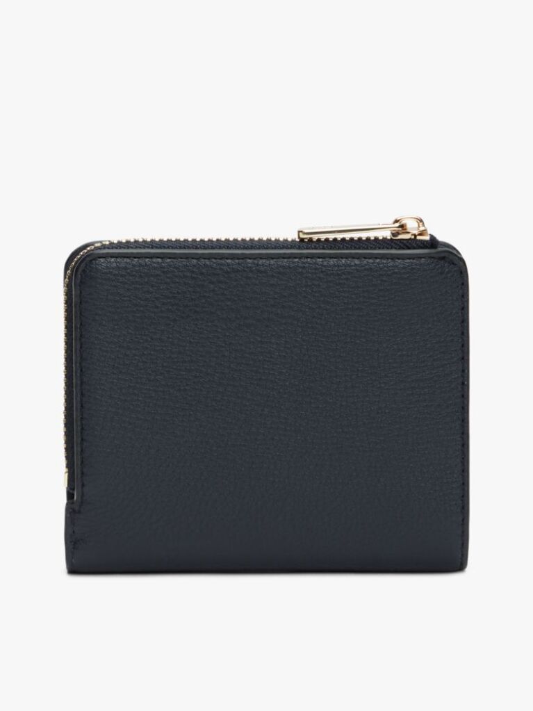 Blue TH Flag Compact Zip-Around Wallet  Women