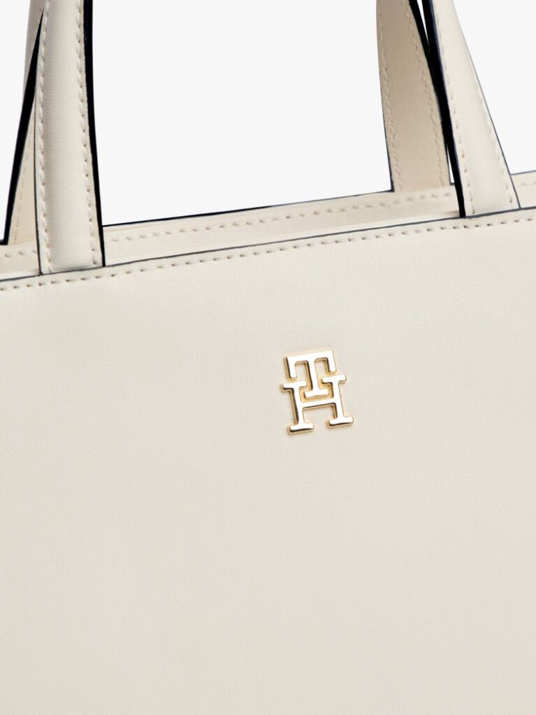 Beige TH Glam Satchel Bag  Women