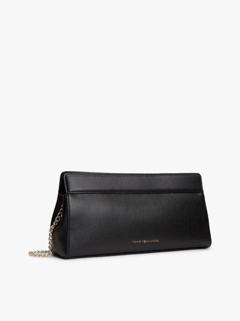 Μαύρο Modern Τσάντα Clutch Με Αλυσίδα Και Μονόγραμμα TH  Γυναίκες