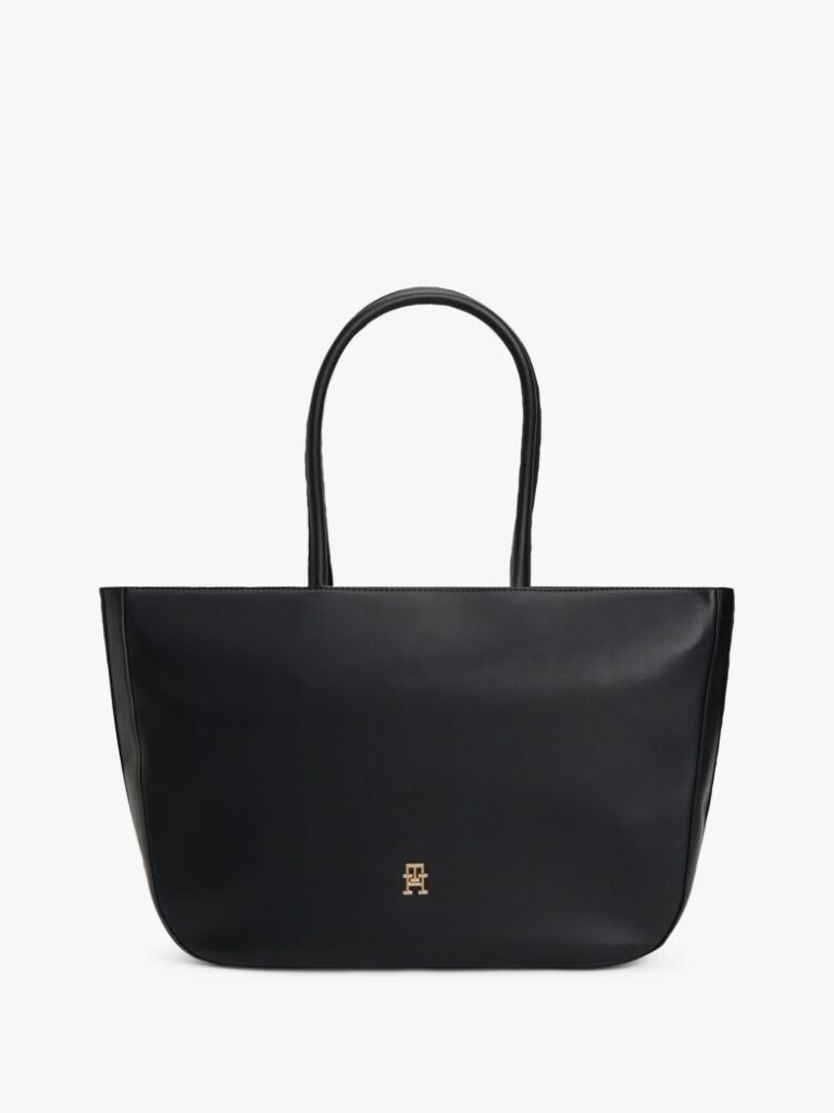 Μαύρο Hilfiger Icon Τσάντα Tote Με Λογότυπο  Γυναίκες