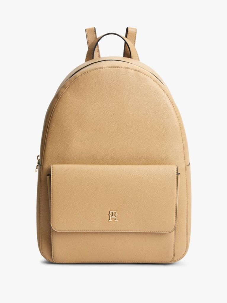 Beige Hilfiger Icon Dome Backpack  Women