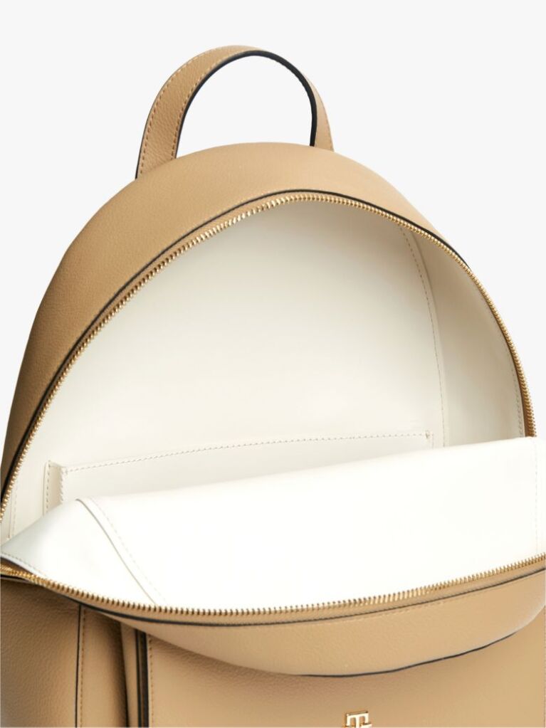 Beige Hilfiger Icon Dome Backpack  Women