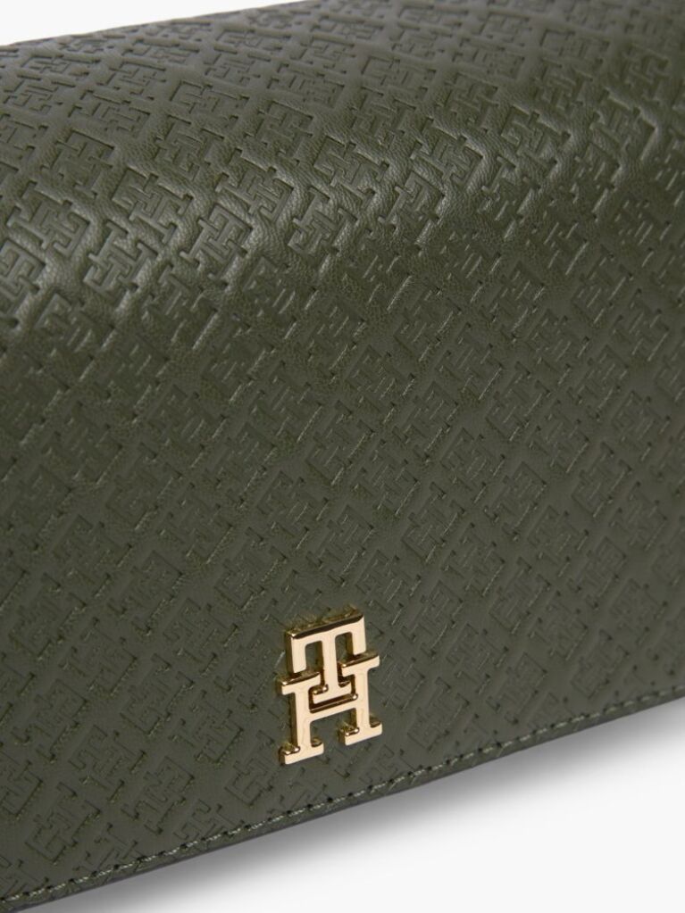 Πράσινο Hilfiger Icon Τσάντα Χιαστί  Γυναίκες