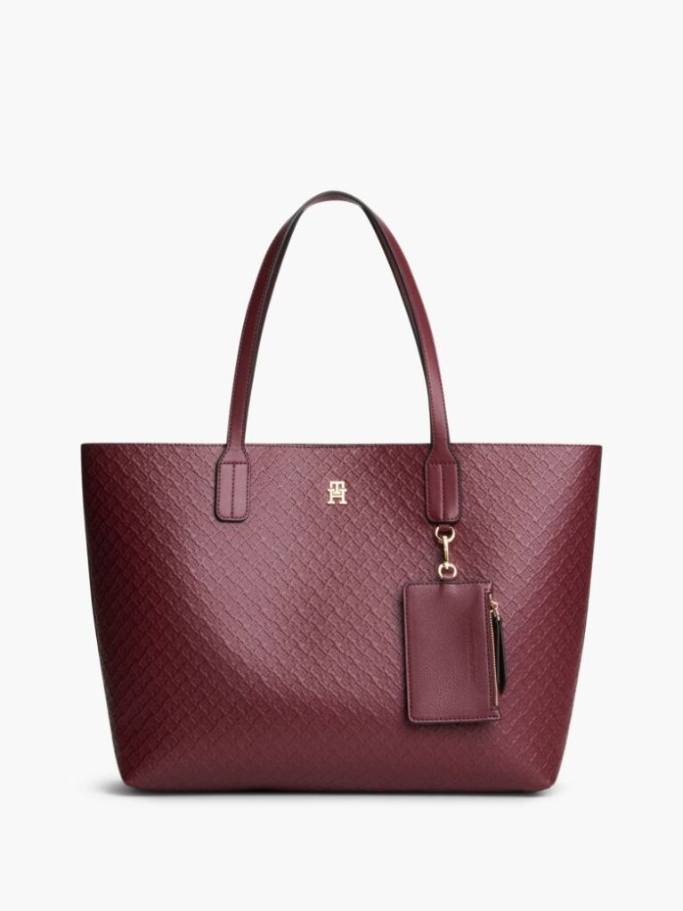 Κόκκινο Hilfiger Icon Τσάντα Tote Με Πορτοφόλι  Γυναίκες