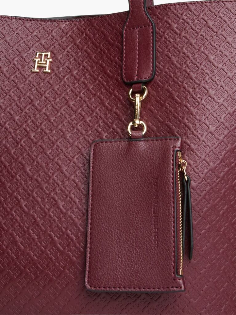 Κόκκινο Hilfiger Icon Τσάντα Tote Με Πορτοφόλι  Γυναίκες