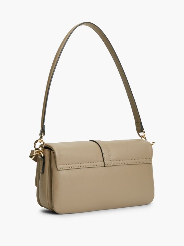 Beige TH Monogram Convertible Crossbody Bag  Women