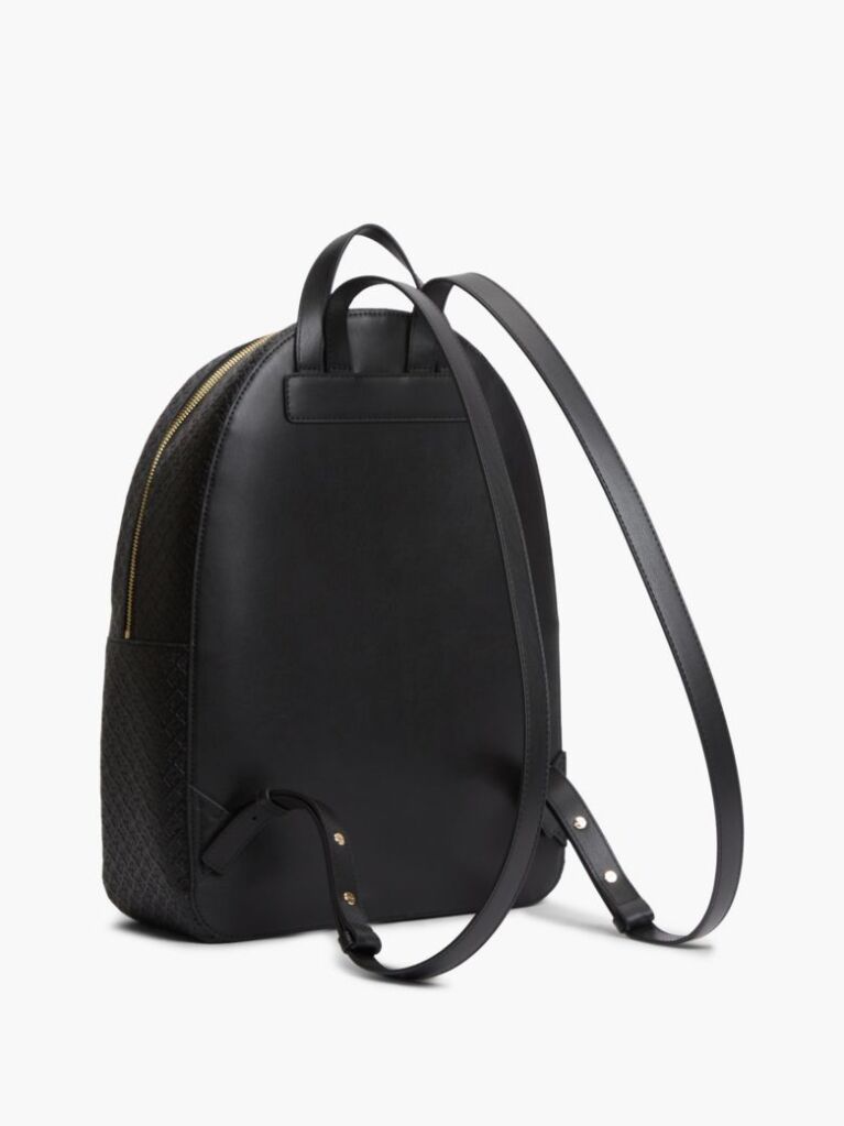 Black Hilfiger Icon TH Monogram Dome Backpack  Women