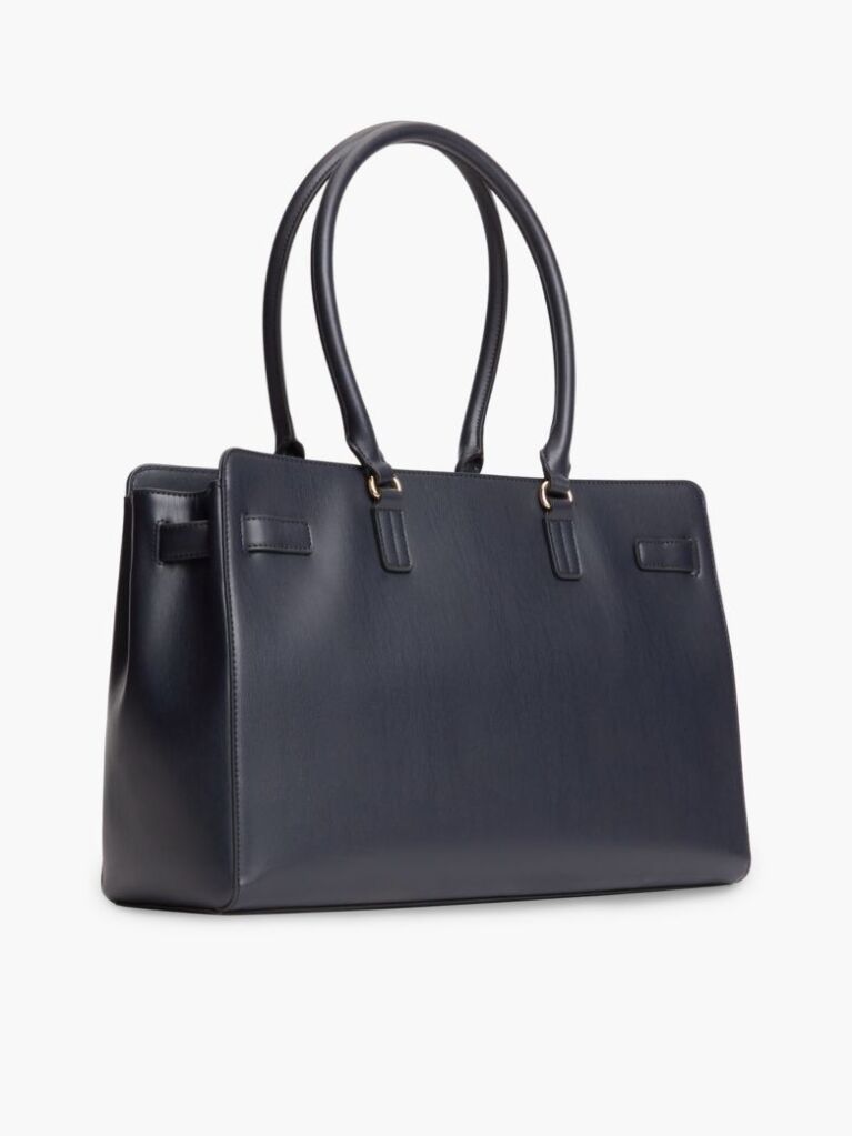 Blue TH Monogram Tote Bag  Women