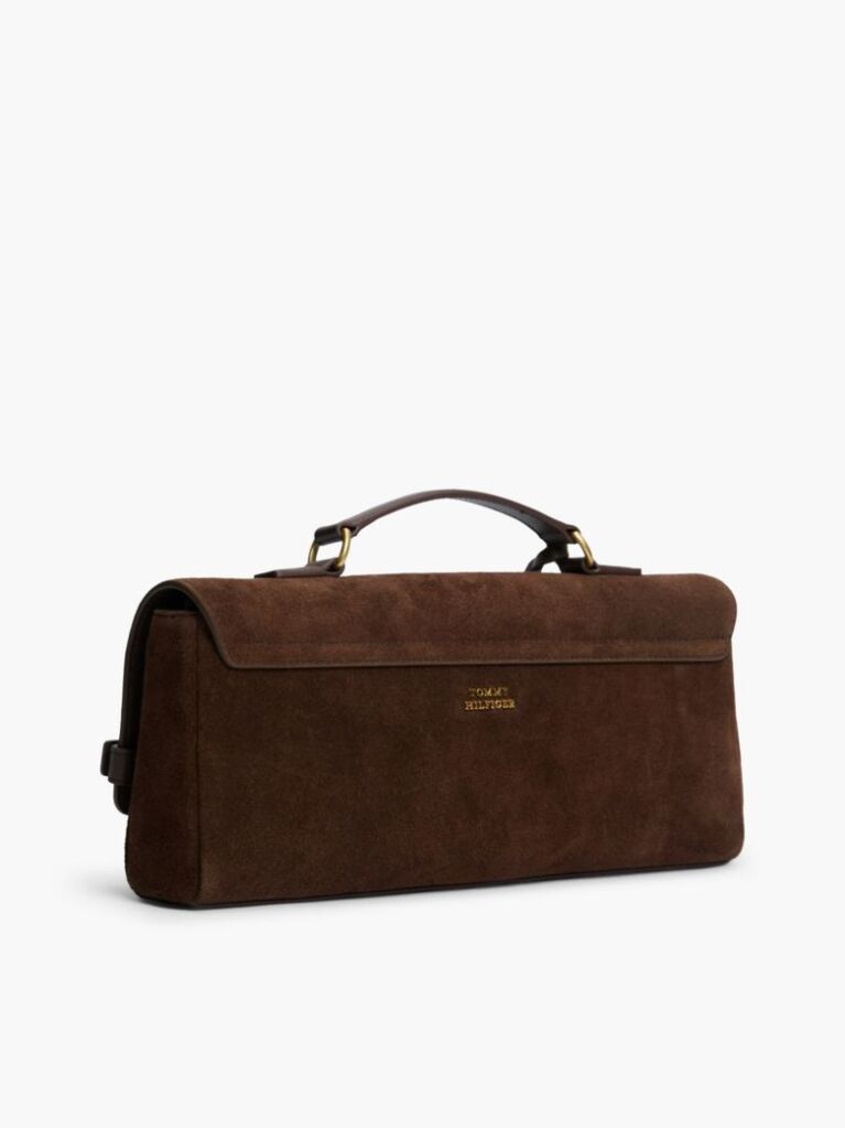 Καφέ The American Icon Σουέτ Τσάντα Clutch  Γυναίκες