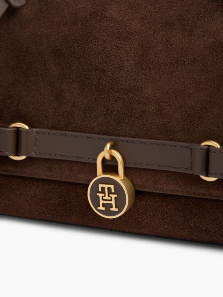 Καφέ The American Icon Σουέτ Τσάντα Clutch  Γυναίκες