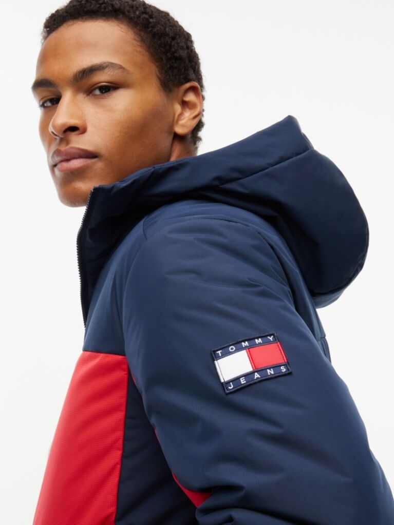 Multi Water Repellent Ripstop Hooded Padded Jacket  Men