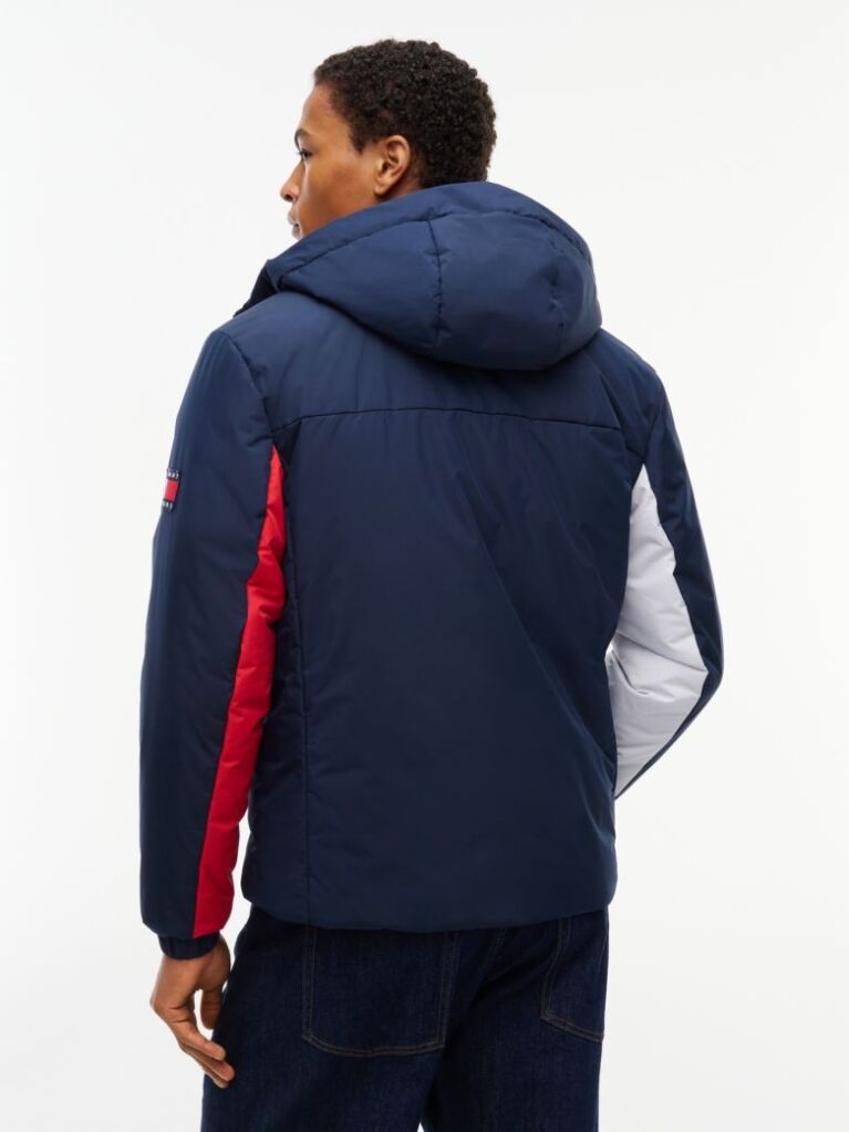 Multi Water Repellent Ripstop Hooded Padded Jacket  Men