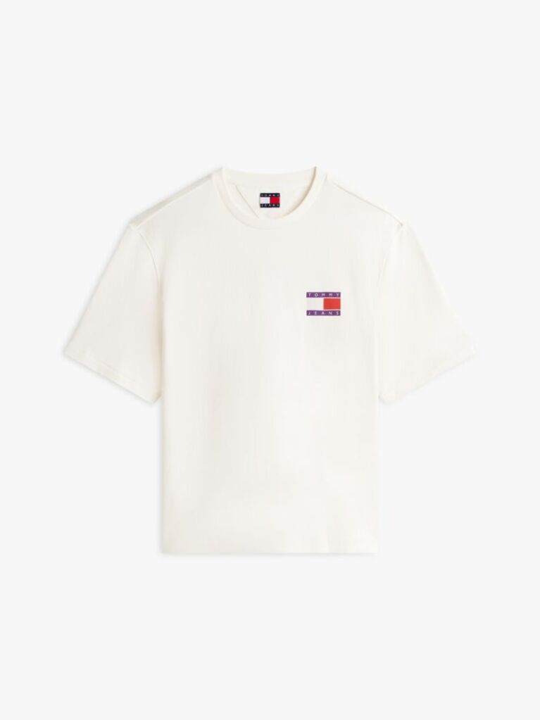 White 90s Multi Back Logo T-Shirt  Men