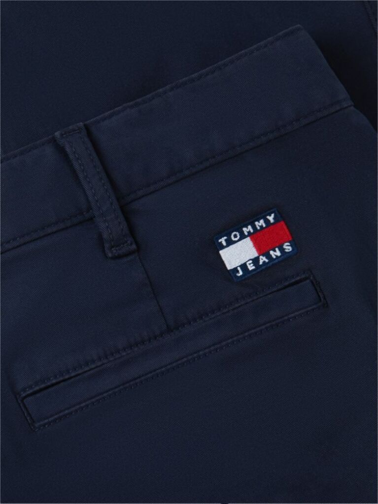 Blue Scanton Slim Peached Twill Chinos  Men