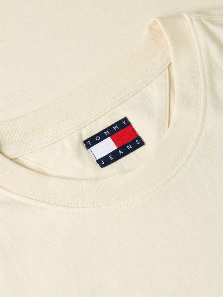 Beige Classic Tonal Logo Oversized T-Shirt  Men