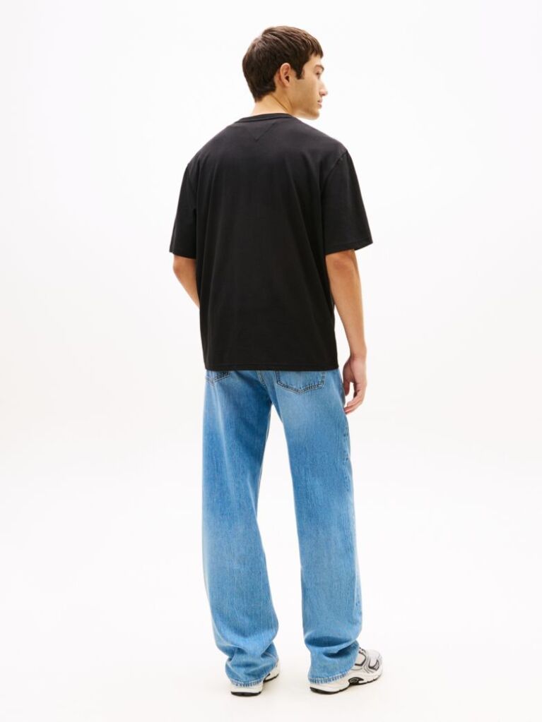 Black Tonal Logo Short-Sleeve T-Shirt  Men