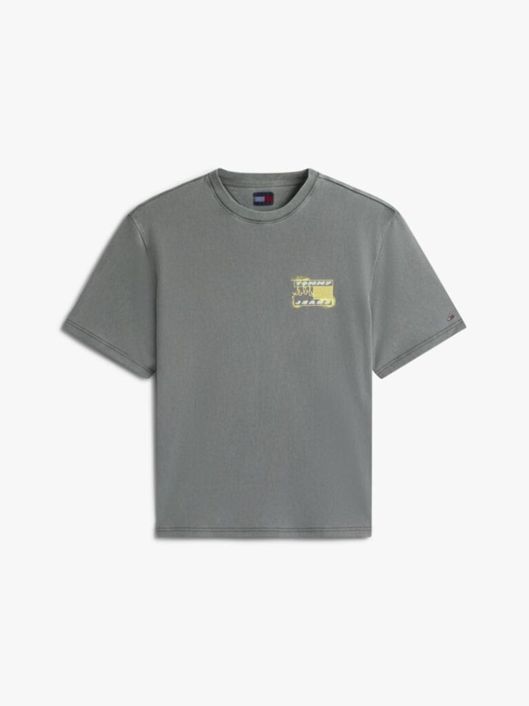Μαύρο 90s T-Shirt Jersey Με Λογότυπο Στην Πλάτη  Άνδρες