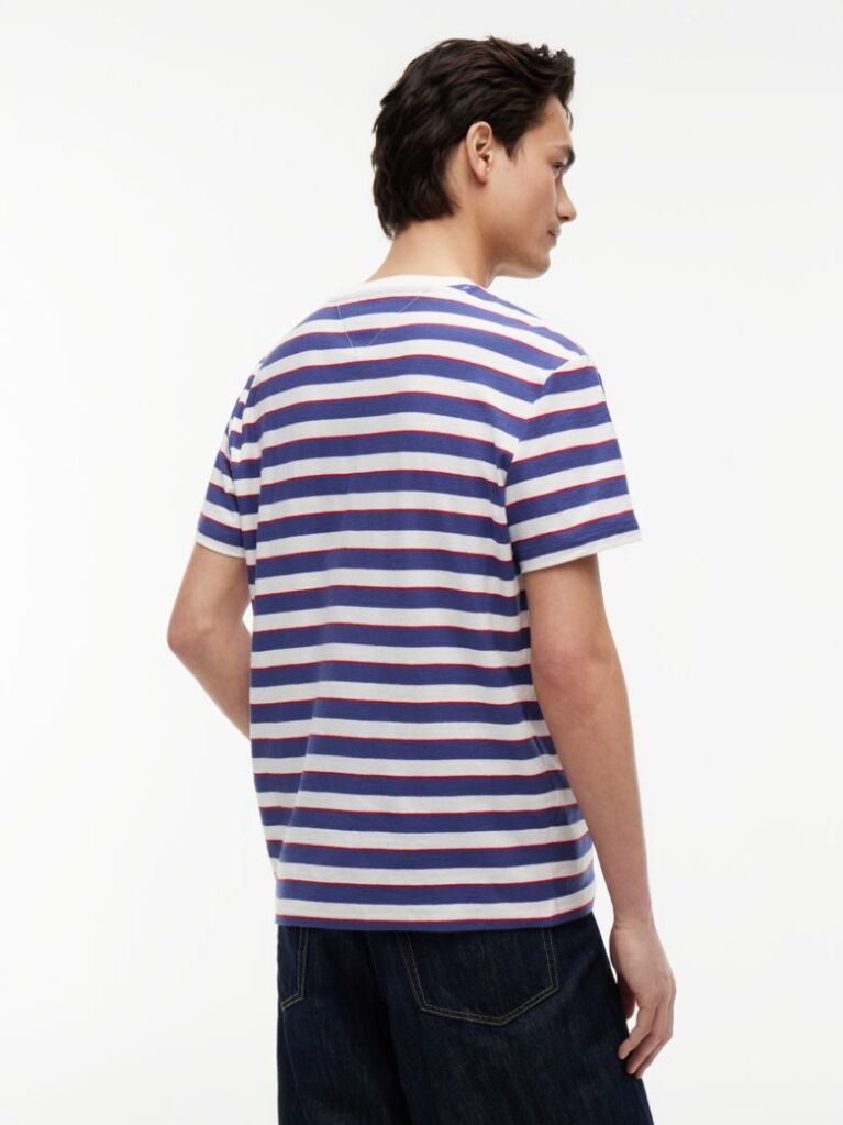 Multi T-Shirt Με Ρίγες Και Σημαία  Άνδρες