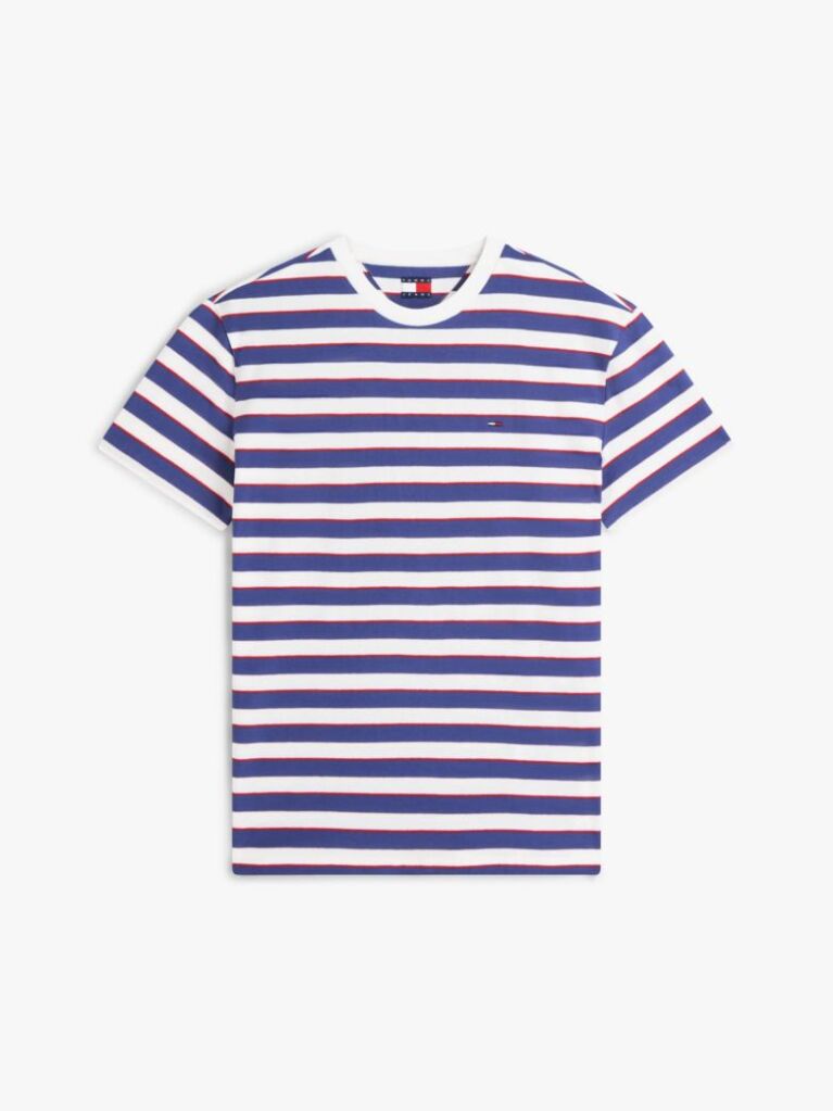 Multi T-Shirt Με Ρίγες Και Σημαία  Άνδρες