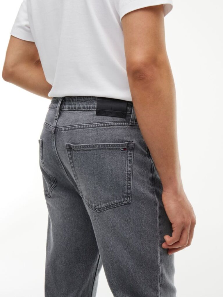 Denim Ryan Slim Straight Whiskered Jeans  Men