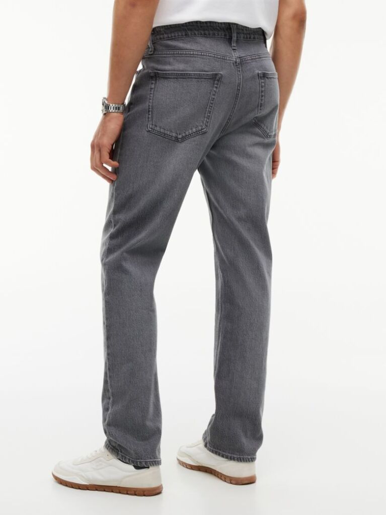 Denim Ryan Slim Straight Whiskered Jeans  Men