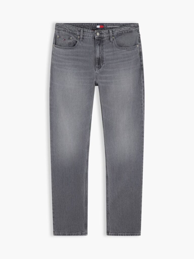 Denim Ryan Slim Straight Whiskered Jeans  Men