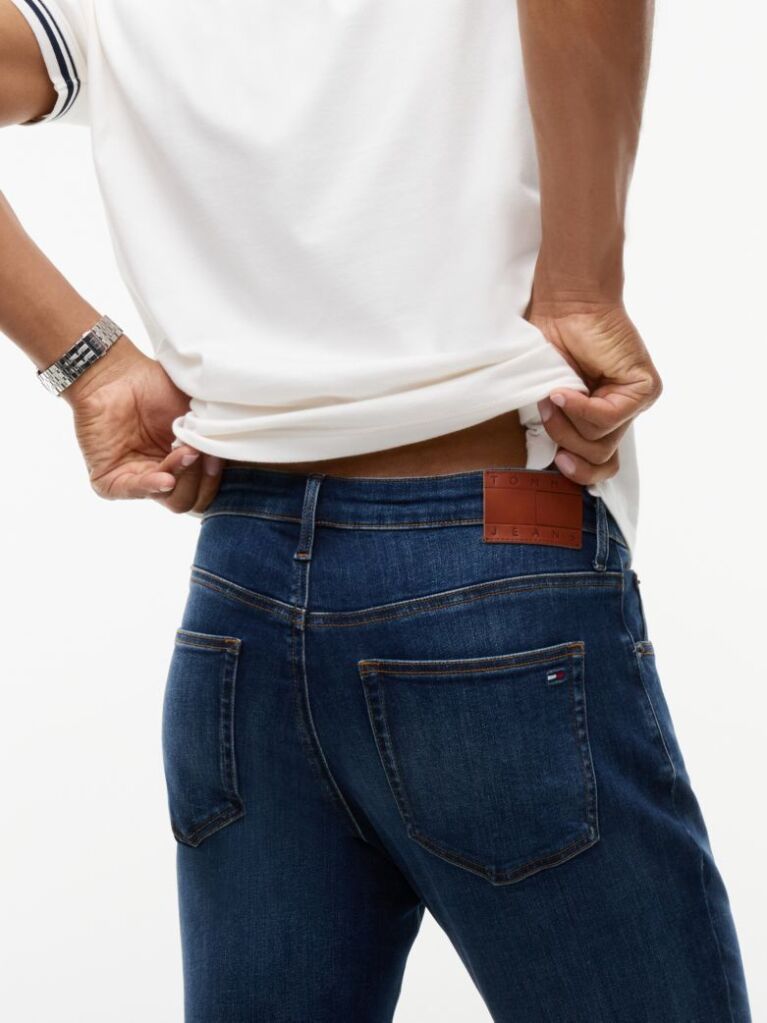 Denim Scanton Slim Faded Whiskered Jeans  Men