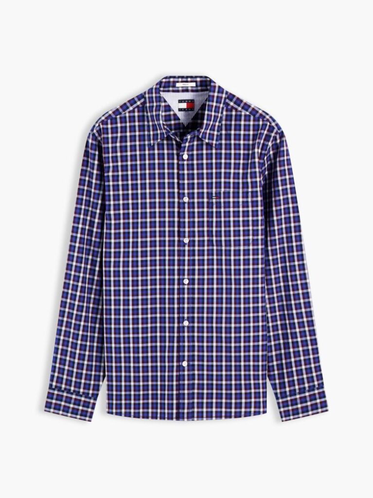 Multi Regular Fit Pattern Poplin Shirt  Men
