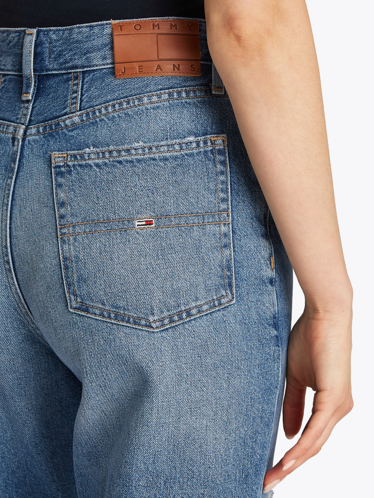 Denim Tapered Mom Jeans  Women