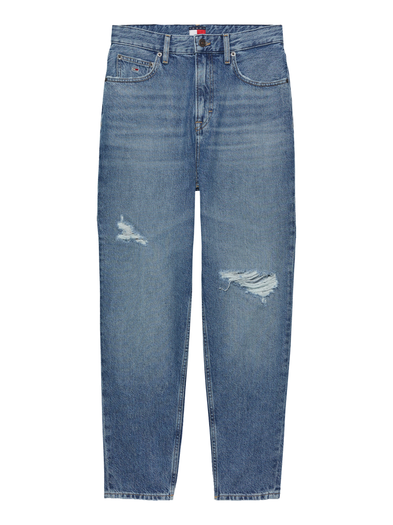 Denim Tapered Mom Jeans  Women