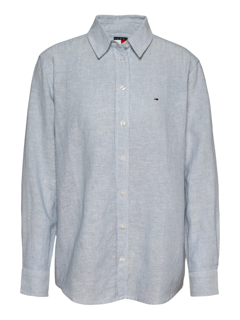 Multi Relaxed Linen Shirt  Women