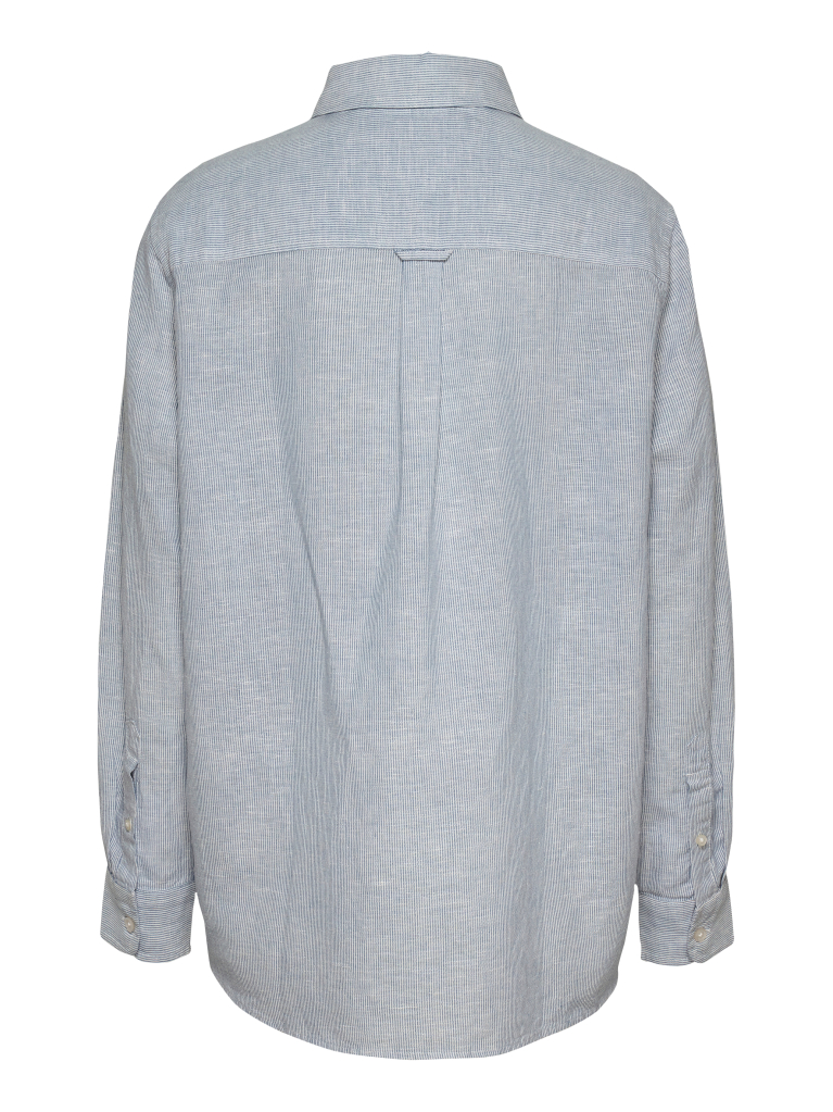 Multi Relaxed Linen Shirt  Women