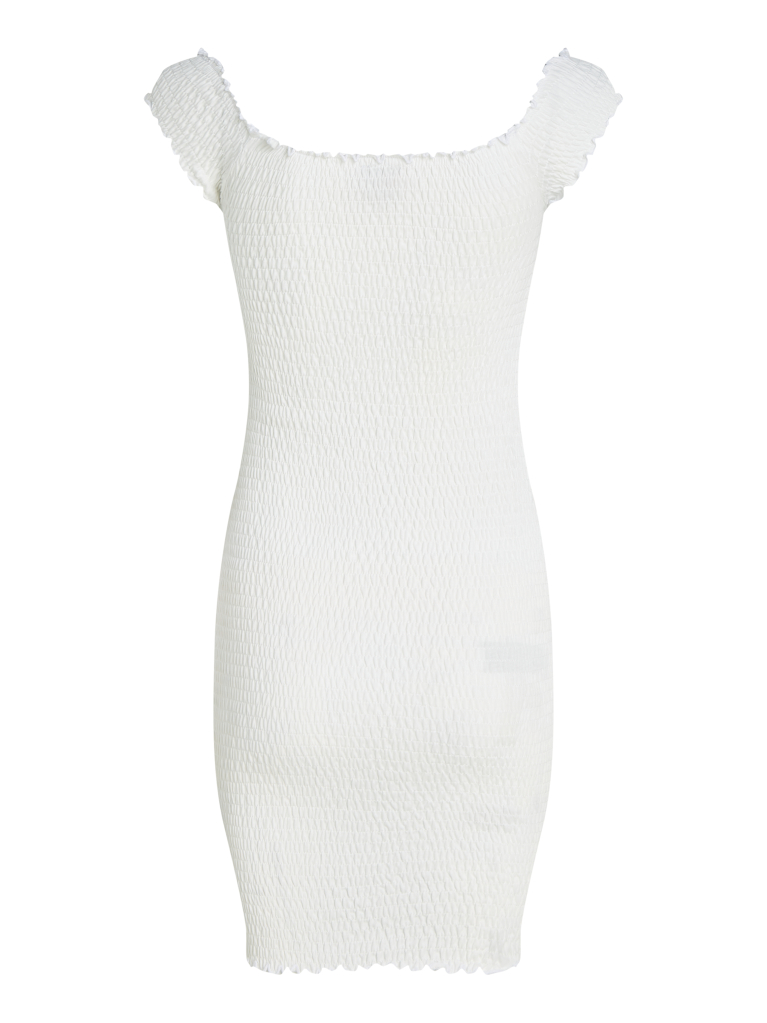 Beige Smock Bodycon Mini Dress  Women