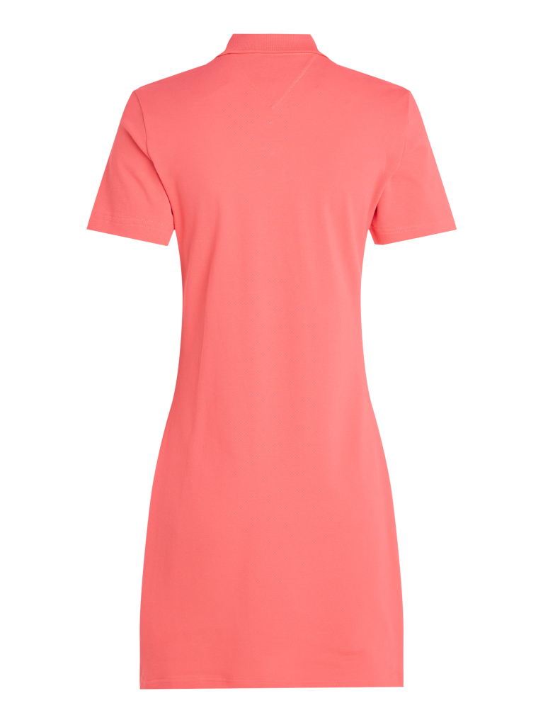 Pink Badge Pique Polo Dress  Women