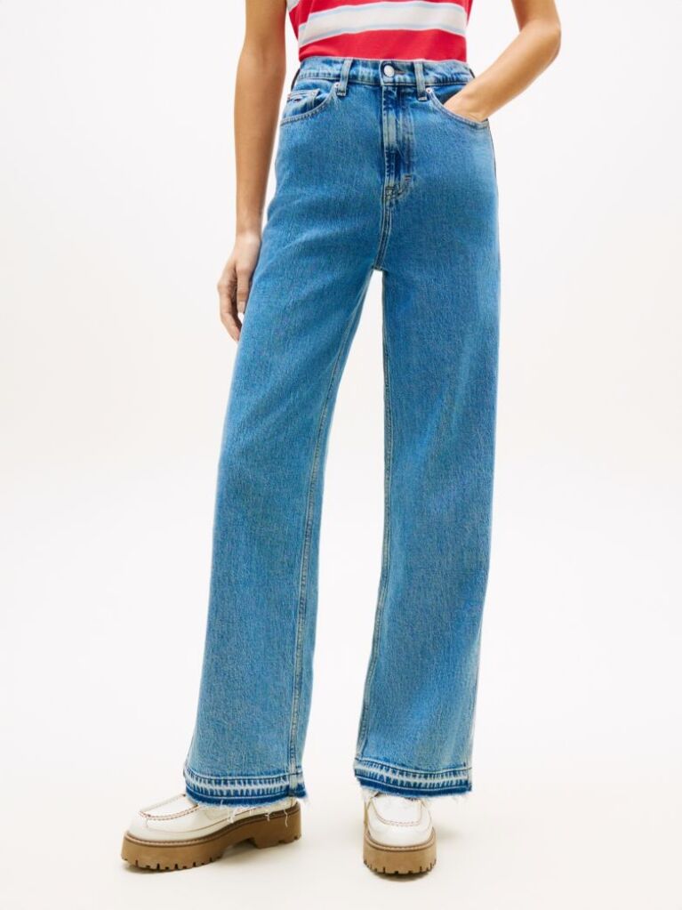 Denim Ψηλόμεσο Τζιν Claire Σε Φαρδιά Γραμμή  Γυναίκες