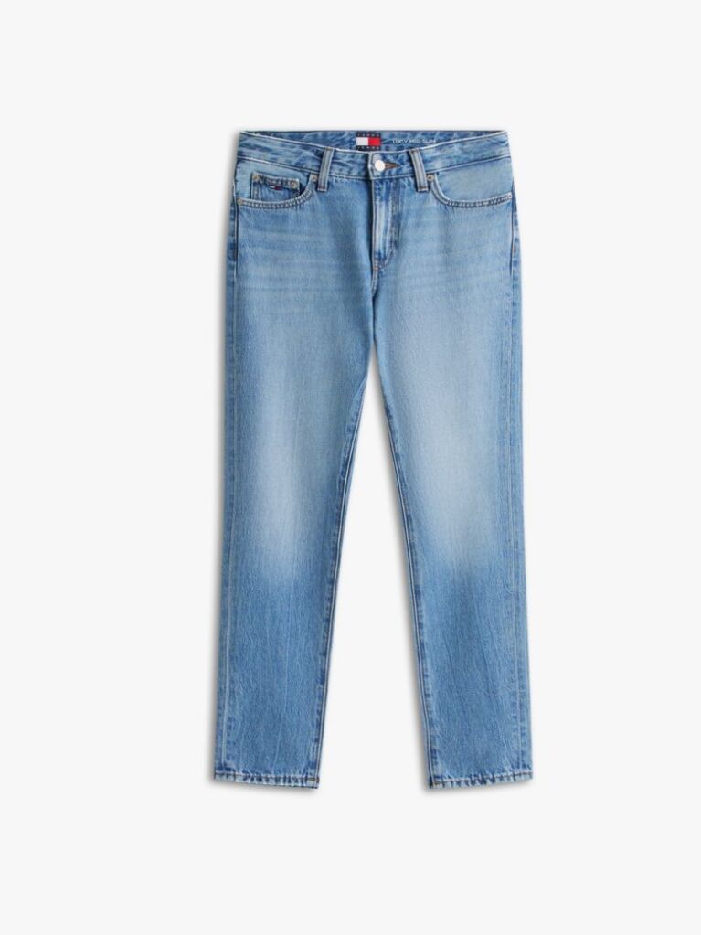 Denim Τζιν Σε Στενή Γραμμή Με Μεσαία Μέση  Γυναίκες