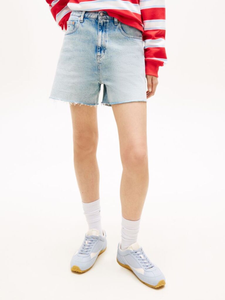 Denim Mom Τζιν Σορτς Σε Mom Γραμμή  Γυναίκες