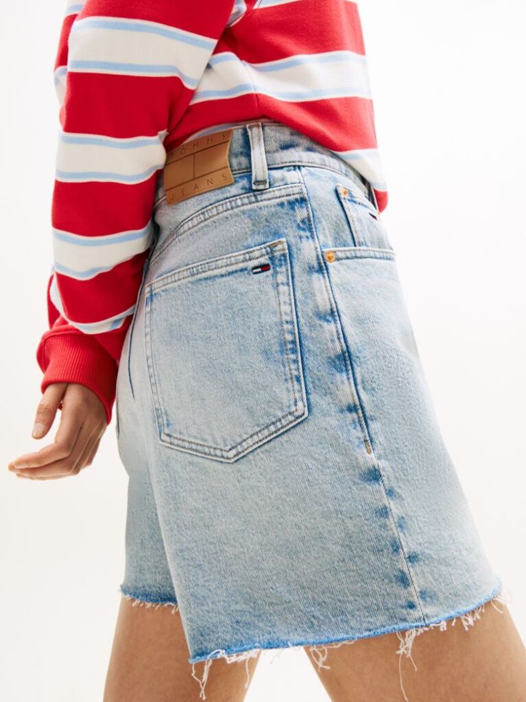 Denim Mom Τζιν Σορτς Σε Mom Γραμμή  Γυναίκες
