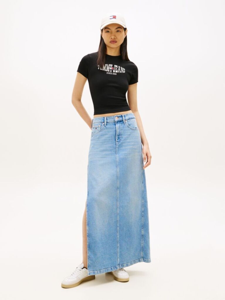 Denim Claire Maxi Denim Φούστα Με Σκίσιμο  Γυναίκες