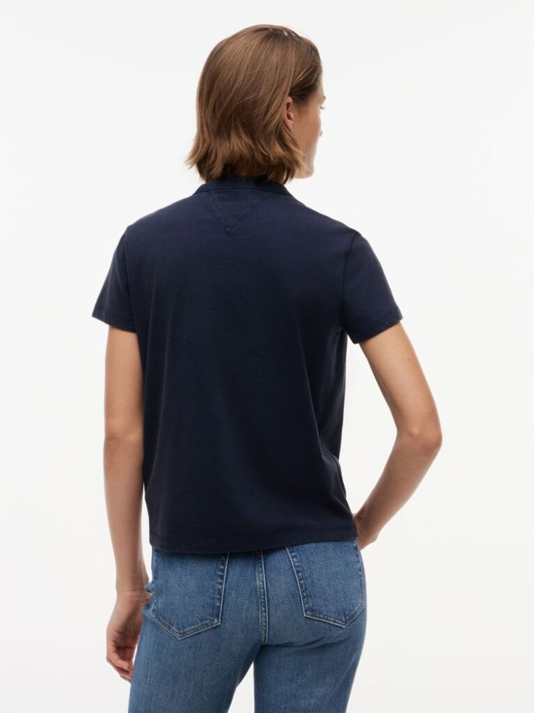 Blue Regular Heritage Logo T-Shirt  Women