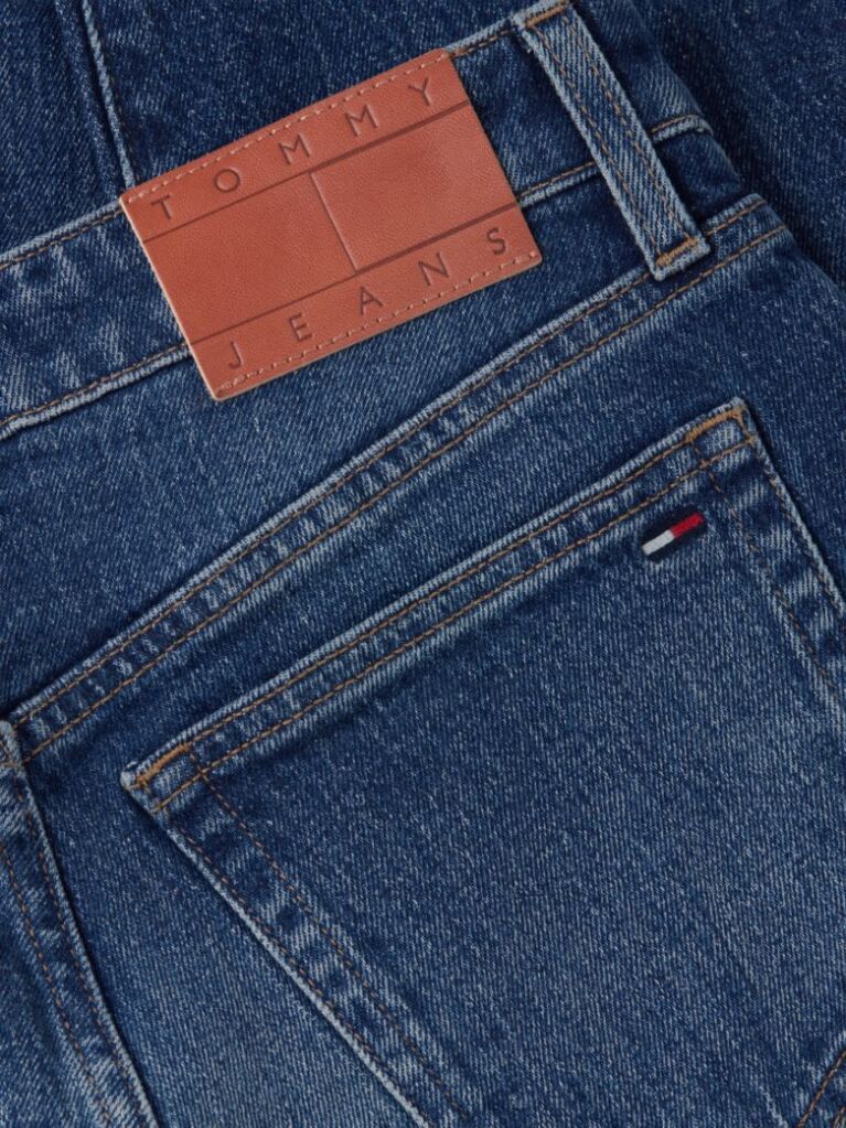 Denim Whiskered Mid Rise Slim Jeans  Women