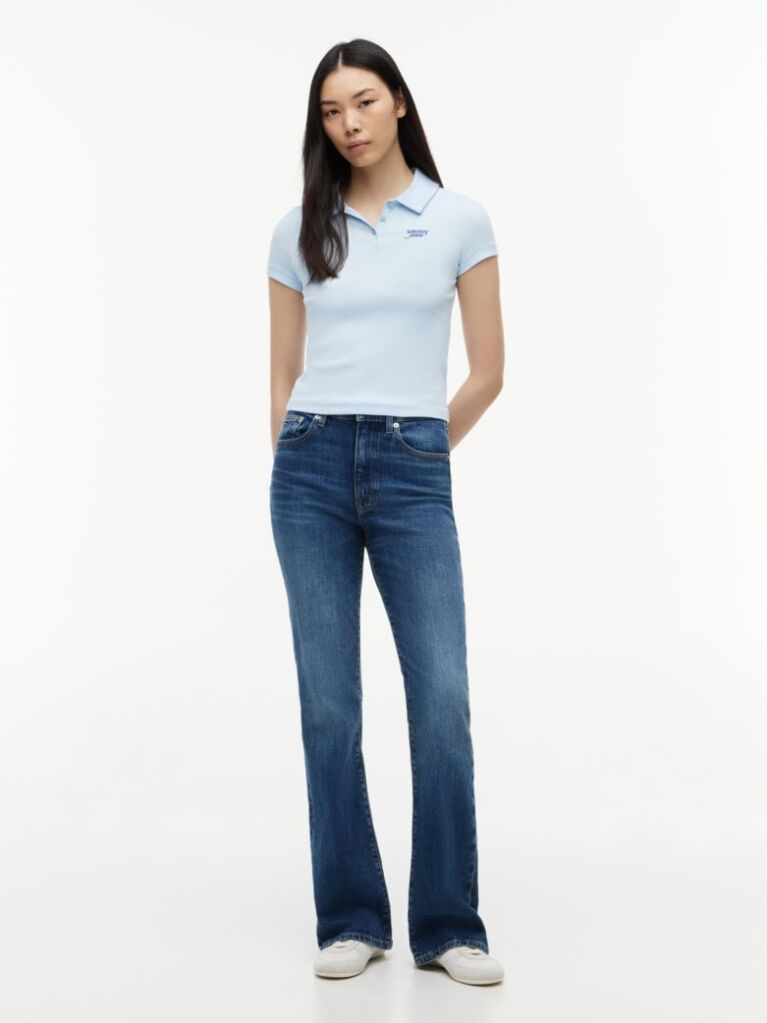 Denim Sylvia High Rise Flared Jeans  Women
