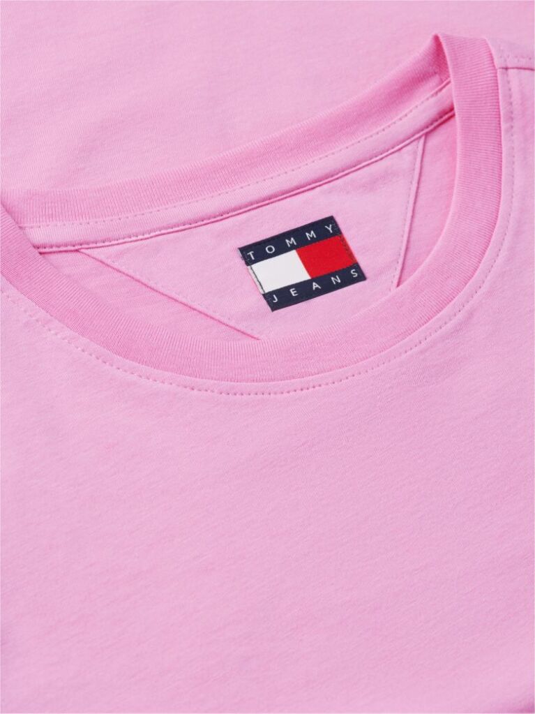Pink Logo Slim Jersey T-Shirt  Women