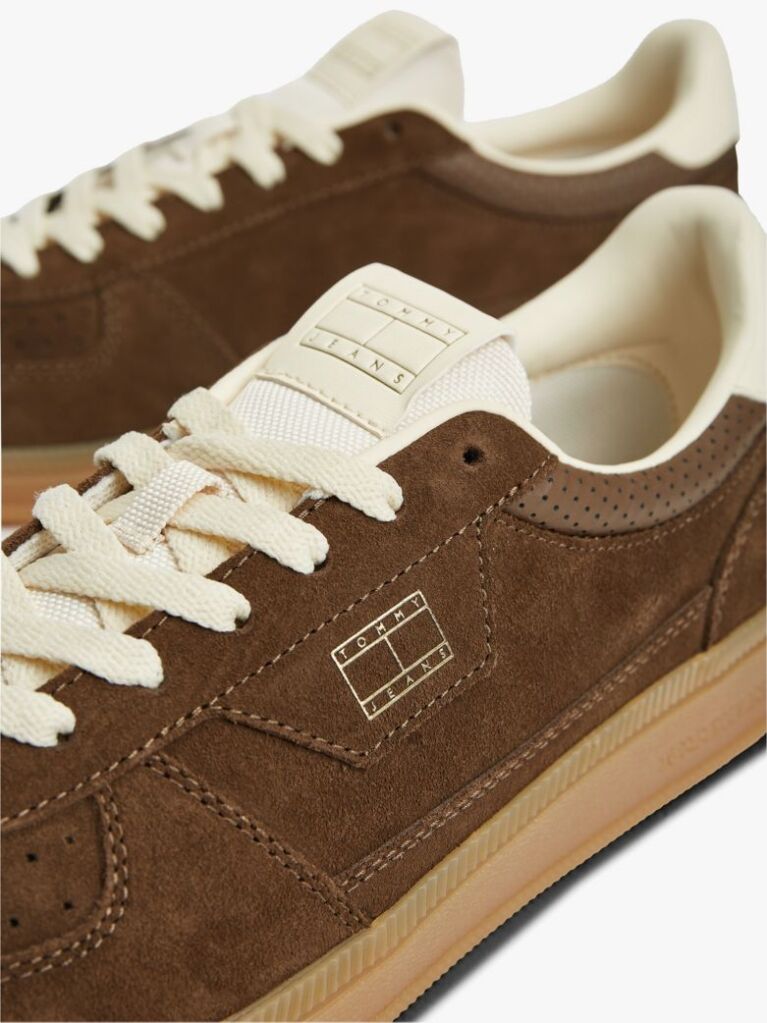 Καφέ The Greenwich Σουέτ Sneakers Με Λογότυπο  Άνδρες