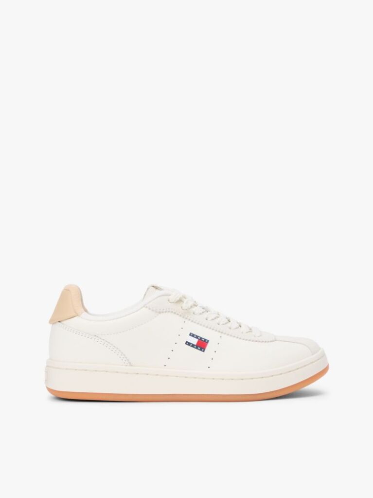 Μπεζ Δερμάτινα Sneakers Archive  Γυναίκες