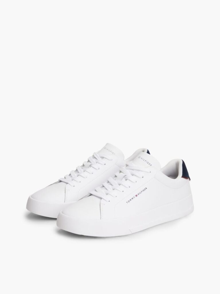Άσπρο Sneakers Με Ανάγλυφο Φινίρισμα  Άνδρες