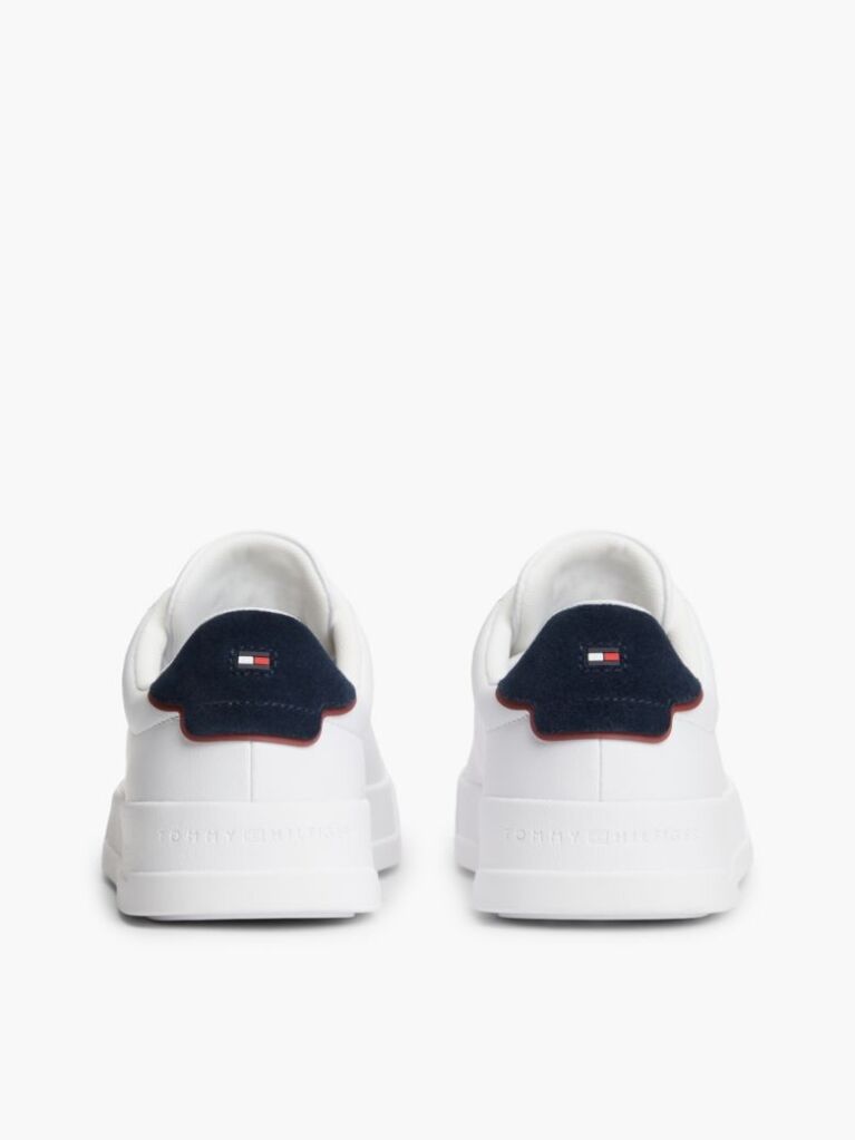 Άσπρο Sneakers Με Ανάγλυφο Φινίρισμα  Άνδρες