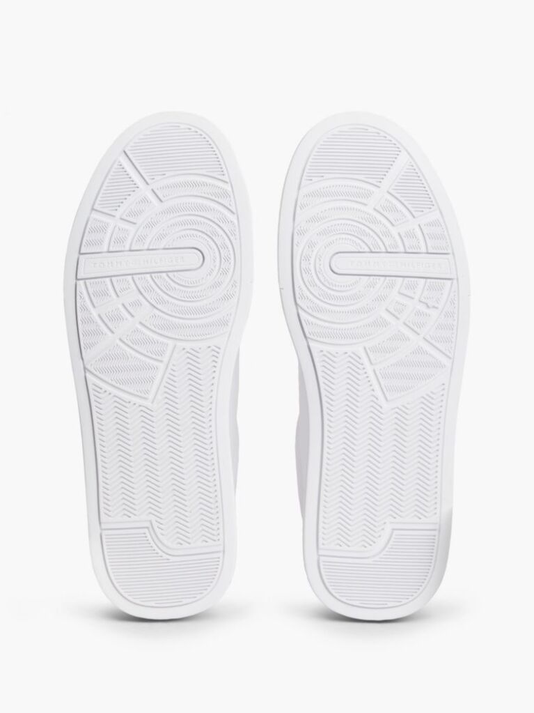 Άσπρο Sneakers Με Ανάγλυφο Φινίρισμα  Άνδρες