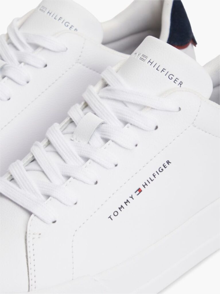 Άσπρο Sneakers Με Ανάγλυφο Φινίρισμα  Άνδρες